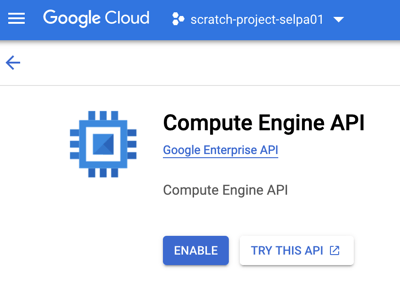 3. ...to enable the Compute Engine API
