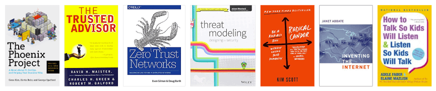 Recommended reading from The ScaleSec Team Booklist